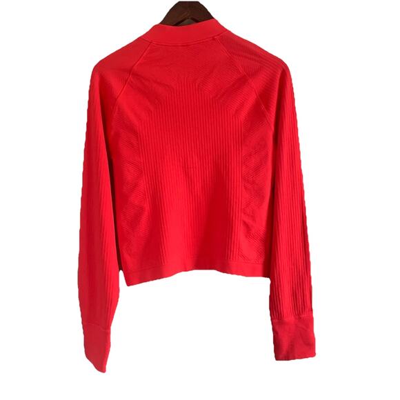 NWT DSG Momentum Seamless 1/4 Zip Pullover Lightning Red Women’s Size XL - Picture 4 of 14